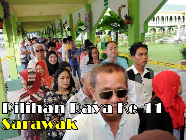 gamabr keadaan pilihan raya sarawak, pilihan raya sarawak, prn11,sarawak, PRN11 sarawak, keputusan pengundian sarawak