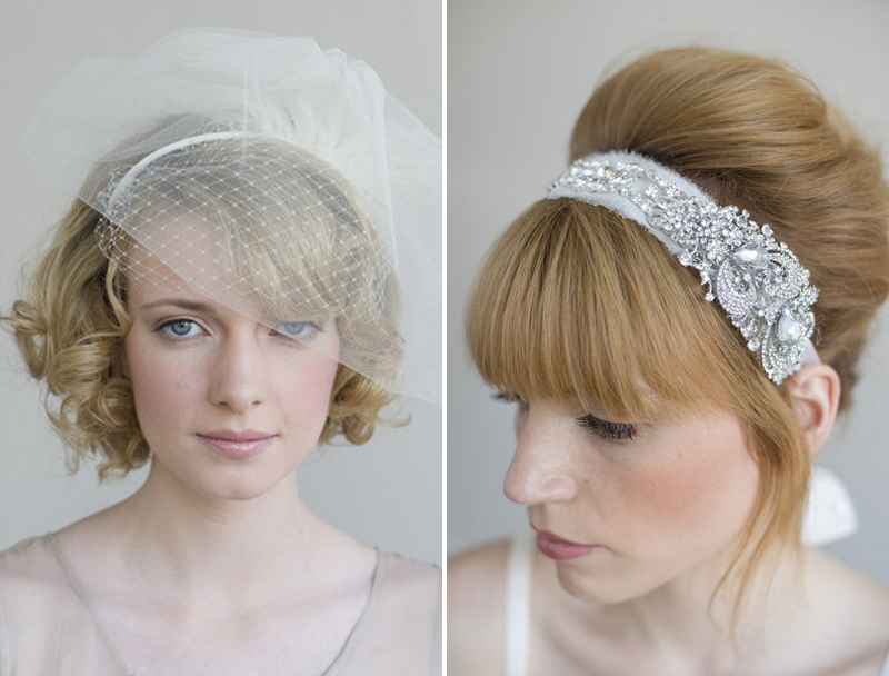 Wedding Hairstyles With Headband And Veil. Wedding Planner | Newport