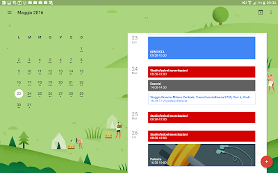 Google calendar appa android