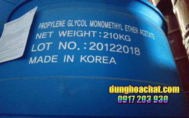 Dung môi Propylene Glycol Monomethyl Ether Acetate (PMA)