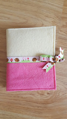 Felt & Ribbon Notebook Cover