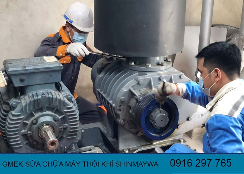 Sửa chữa máy thổi khí