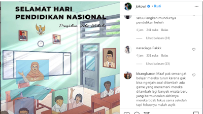  Jokowi Minta Siswa Tidak Lunglai, Nadiem Siapkan 4 Perbaikan Sistem Pendidikan  