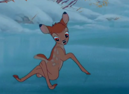 Bambi On Ice. I've been finding myself in