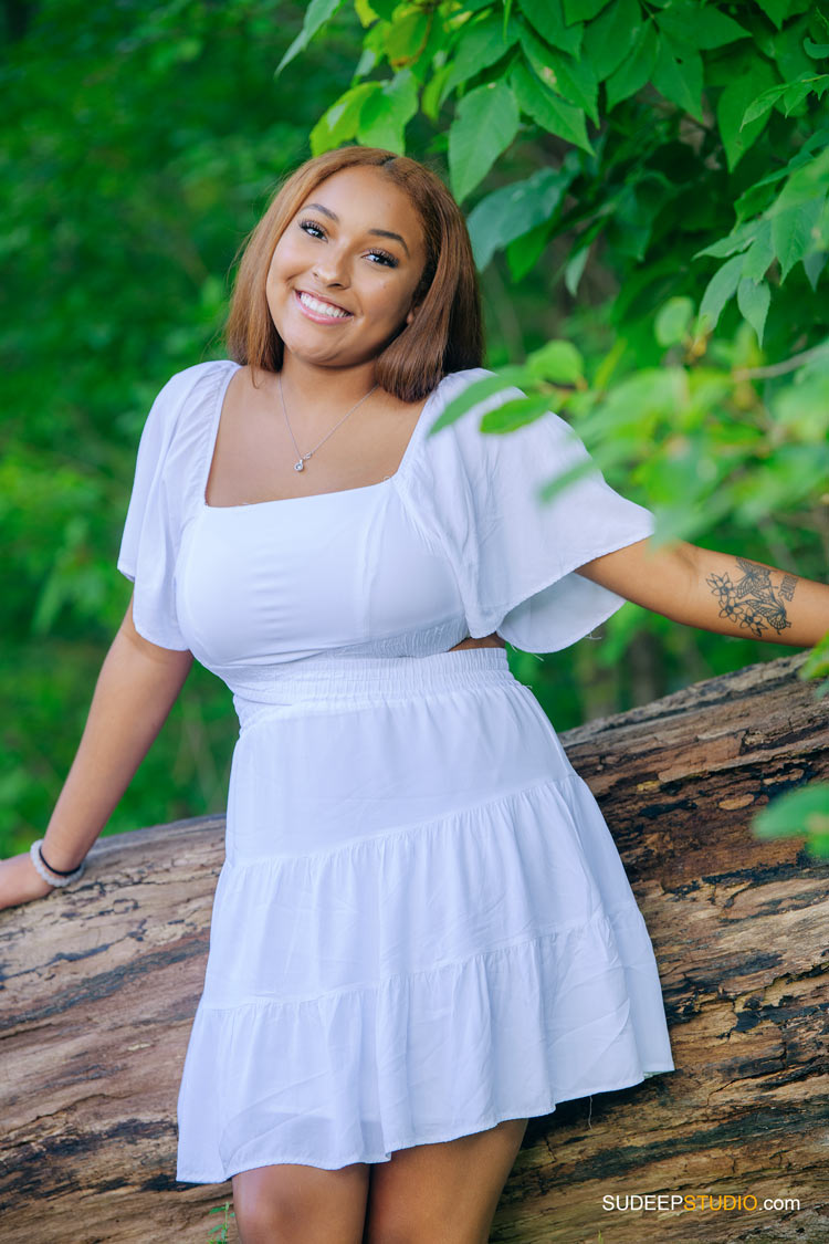 Black Hispanic Latino Senior Pictures for Girls in Nature  Huron High School by SudeepStudio.com Ann Arbor Senior Portrait Photographer