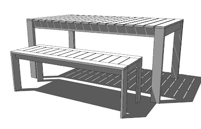 simple wooden bench plans