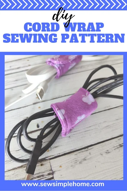 Looking for a way to keep your cords tidy and organized? This diy cord keeper sewing tutorial is perfect for you!