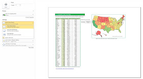 Excel Heat Map Template - indzara US Heat Map