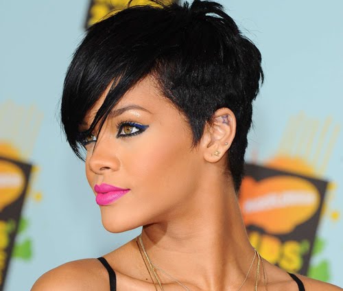 Rihanna Peinados Pelo Corto - 16 Cortes de pelo de Rihanna ¡La mujer de los 1000 peinados 