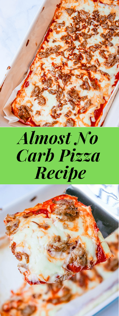 Almost No Carb Pizza Recipe