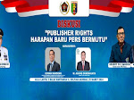 PWI Lampung Gelar Diskusi Soal Publisher Rights