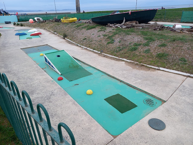 Drift Park Crazy Golf in Rhyl, Wales