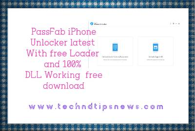 Passfab Iphone Unlocker Latest Crack With Free Loader And 100 Dll Working Free Download