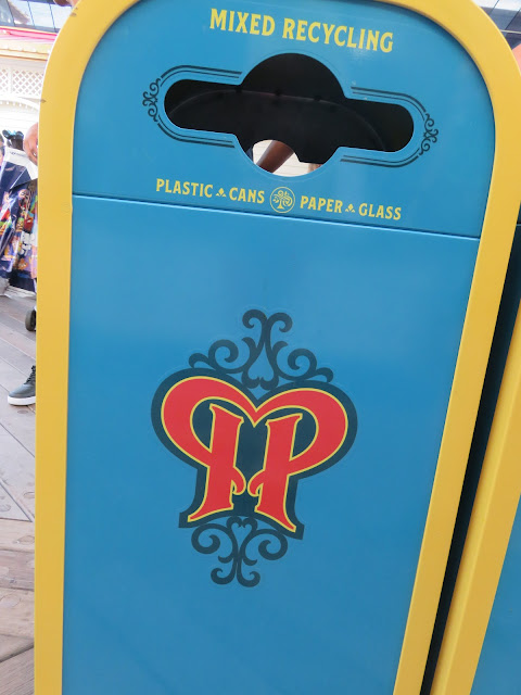 Pixar Pier Logo Trash Cans Disney California Adventure Disneyland