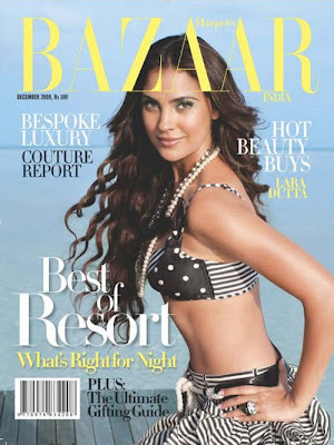 Lara Dutta Hot Photoshoot Pictures from Harper’s Bazaar Magazine