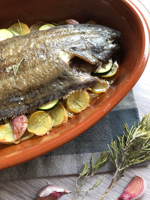 lenguado al horno receta