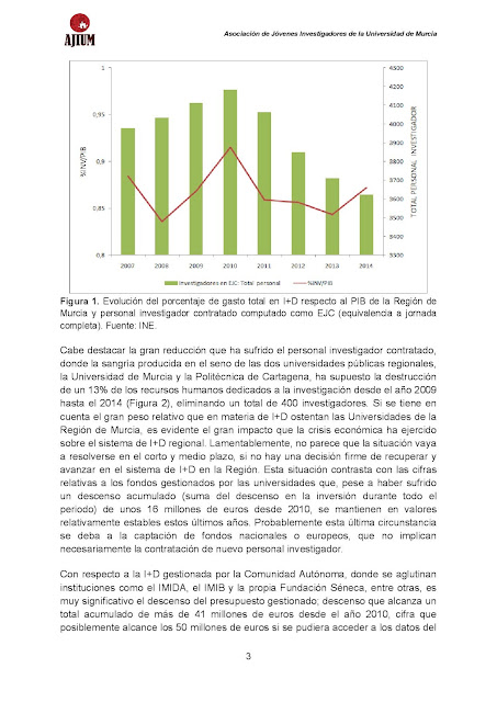 Texto reivindicación investigación Murcia AJIUM.