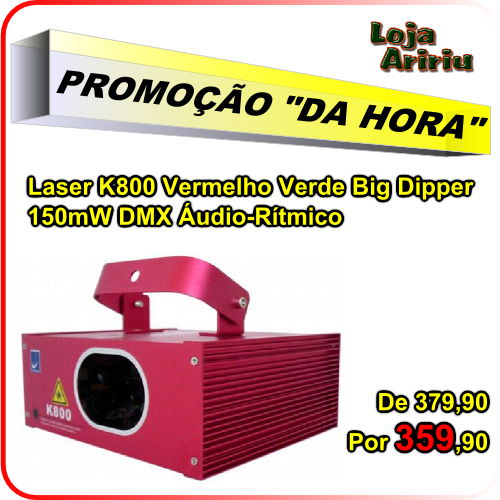 PROMOÇÃO - Laser K800 Vermelho Verde Big Dipper