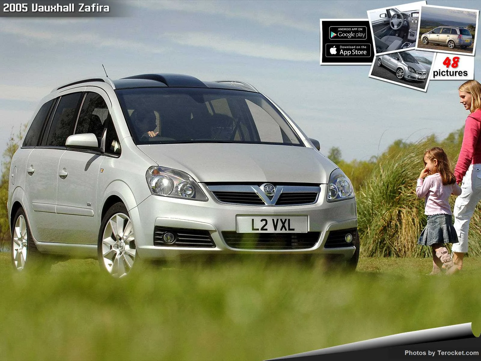 Hình ảnh xe ô tô Vauxhall Zafira 2005 & nội ngoại thất