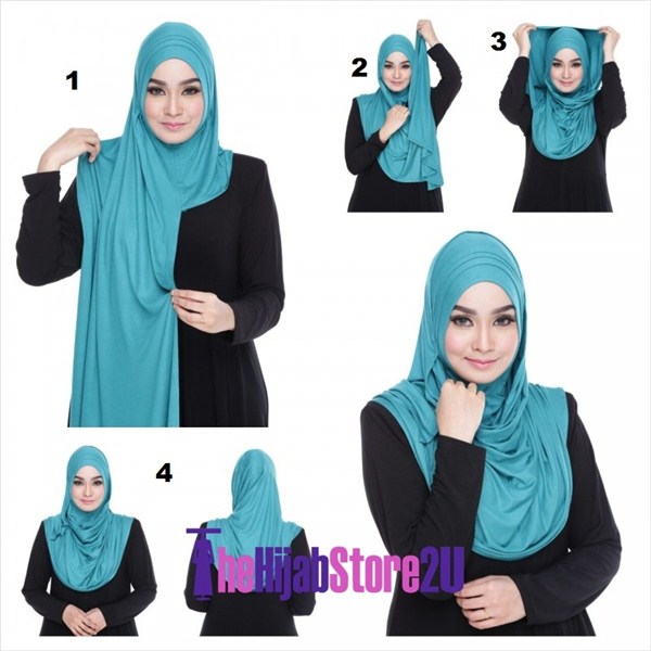 tutorial kreasi hijab pashmina instan terbaru 2017/2018