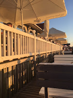 A summer terrace