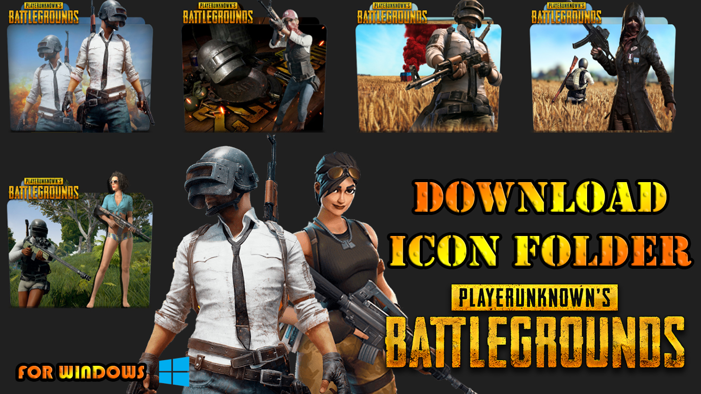 Download Icon Folder PUBG Playerunknowns Battlegrounds