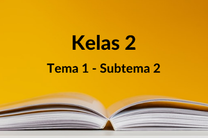 Soal Kelas 2 Tema 1 Subtema 2