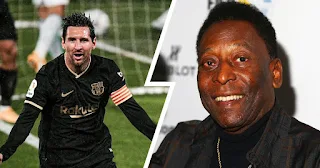 Barcelona Star Leo Messi Has eyes on two Pele records both for club and country