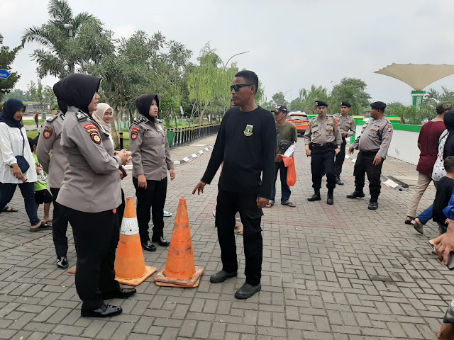Ditpamobvit Polda Banten Lakukan Patroli Dialogis di Banten Lama