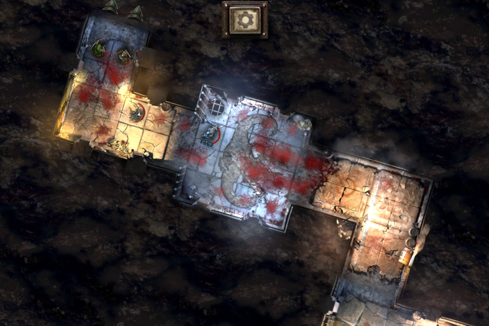 Warhammer Quest iOS review zoomed out