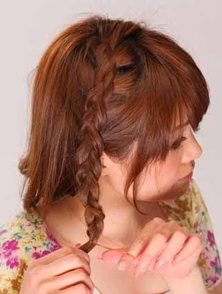 Tips Cantik Cara Mengikat Rambut Pendek Sebahu