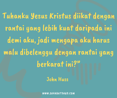 Kisah Inspiratif Kristen Tentang Kesetiaan - John Huss 1369-1415