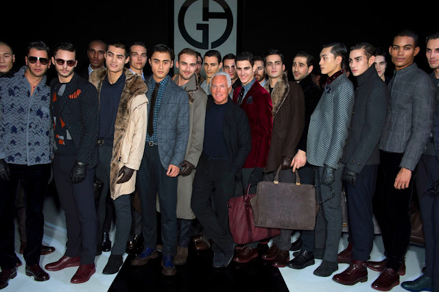 L’uomo virile di Giorgio Armani ● Menswear f/w ’13 -’14