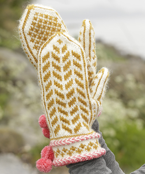 Hokey Pokey Mittens - Free Pattern