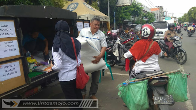 Bulog dan Dinas Perdagangan Kota Mojokerto