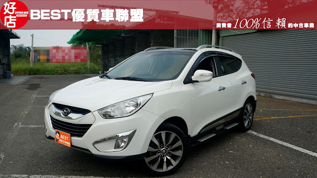 2012年 Hyundai ix35 白色 現代中古車