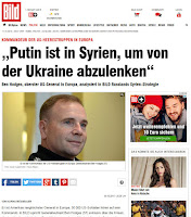 Screenshot of Gen. Hodges' interview in Bild.