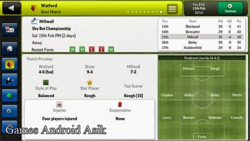 Android Games Football Manager Handheld 2014 Asik | Games Android Asik