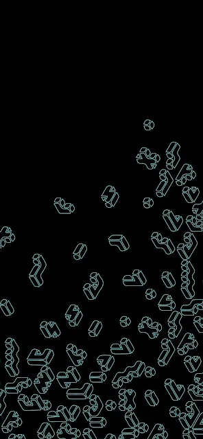 iphone wallpaper tetris style amoled black background