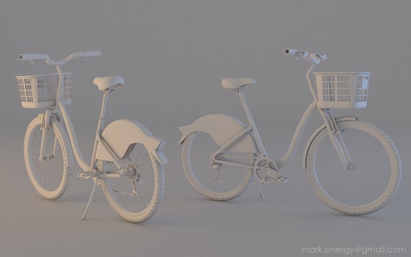 uBike 3D Model