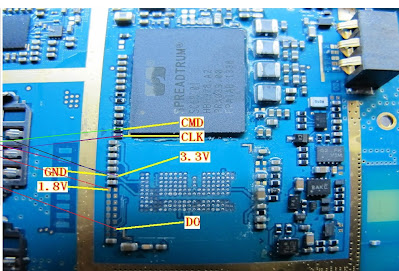 ISP PinOut Samsung GT-S7262