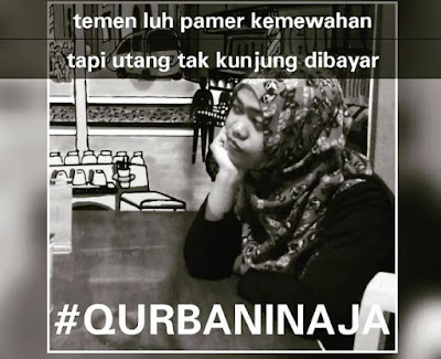 22 Meme Idul Adha Bertema 'Qurbanin Aja' Ini Bikin Nyengir-nyengir Sendiri