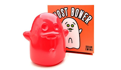 Designer Con DCon 2022 Exclusive Ghost Boner Crimson Ghost Edition Vinyl Figure by Brian Ewing x UVD Toys