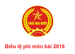 bieu le phi mon bai 2018