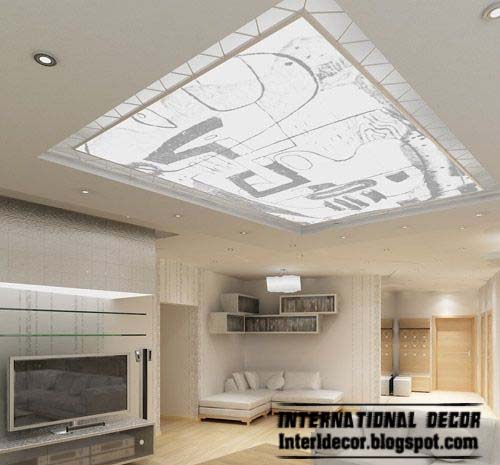 Modern Heart Shaped False Ceiling Design | decorating zen