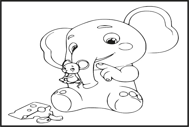 Cocomelon Elephant and Mouse