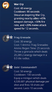 Star-Spangled Headhunter abilities