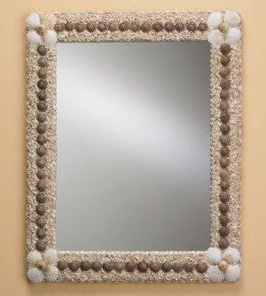 Craft Ideas Mirrors on There Is A Wide Selection Of Seashell Adorned Mirrors And Picture