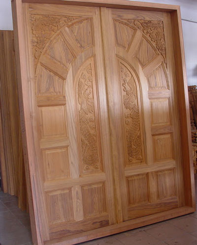  model Wooden Front Door- Double Door- Designs - Wood Design Ideas