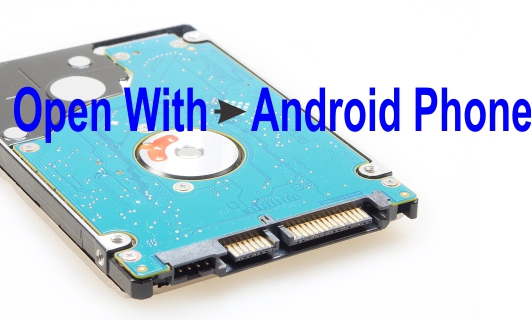 Membuka Hard Disk komputer pakai Android